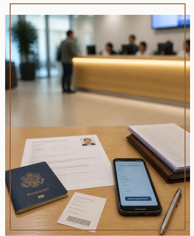 Запись в визовый центр в Грозном для подачи документов