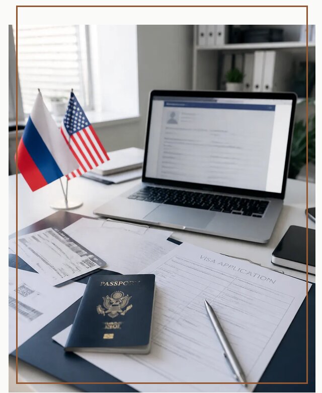 Оформление визы в США для туристов и бизнеса в Грозном