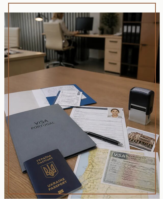 Оформление визы в Португалию в Грозном по цене от 6670 р. | Гиперактив-Грз
