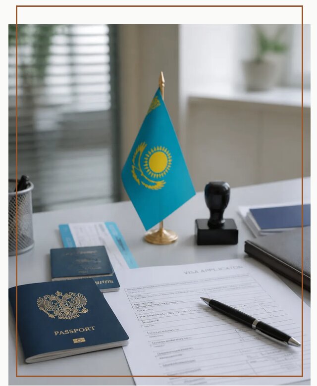 Оформление визы в Казахстан для поездки и работы в Грозном