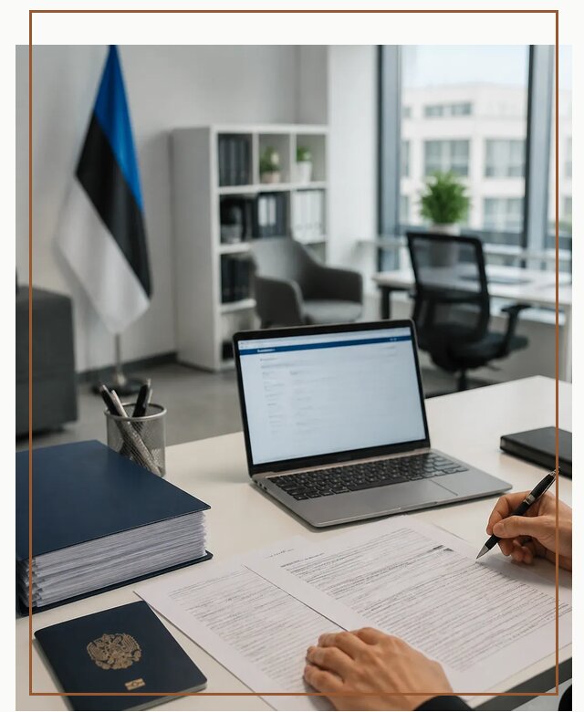 Оформление ВНЖ в Эстонии для переезда и легального проживания в Грозном