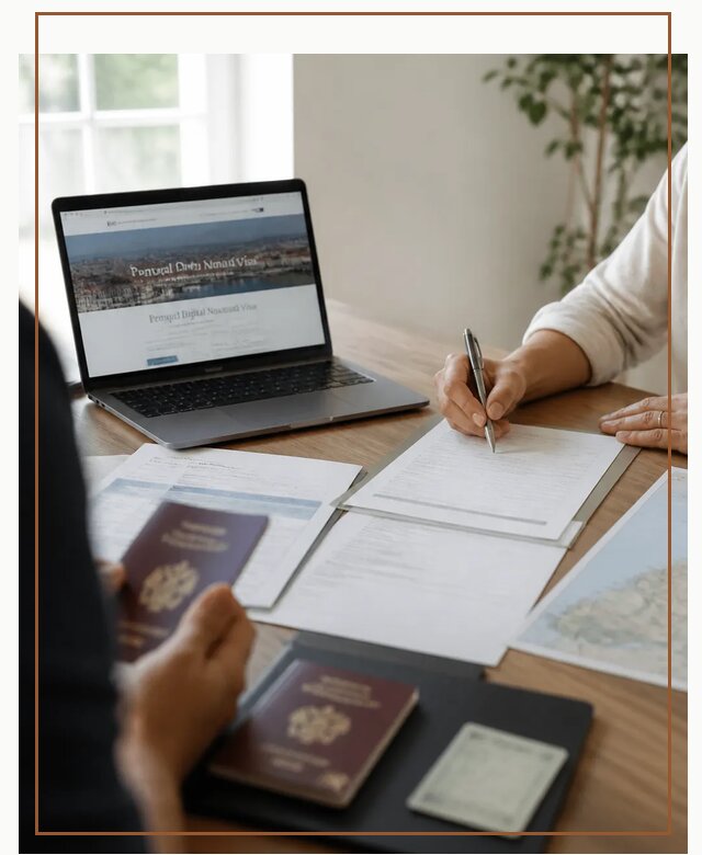 Оформление Digital Nomad и ВНЖ Португалии в Грозном